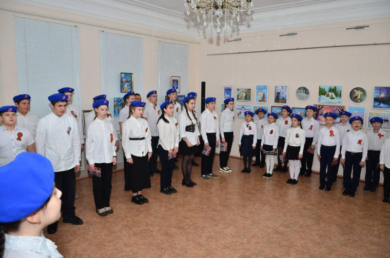 Принятие в Юнармейцы.