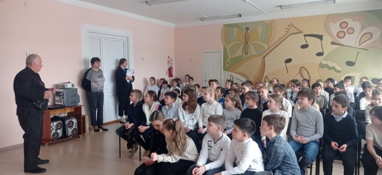 Встреча с воином-интернационалистом.